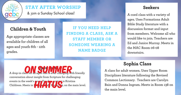 Sunday School
