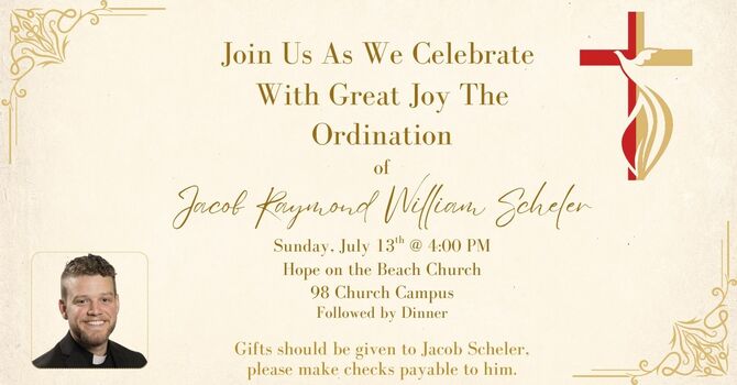 Ordination of Jacob Scheler