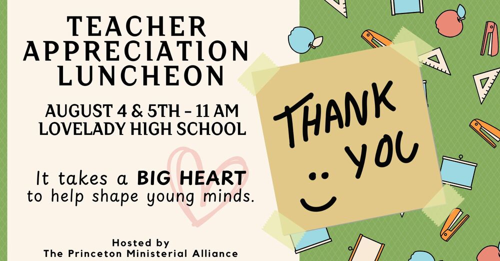 Teacher Appreciation Luncheon