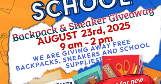 Backpack and Sneaker Giveaway 