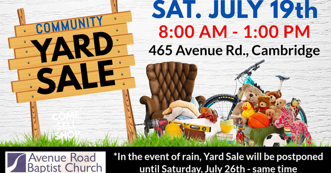 Community Yard Sale