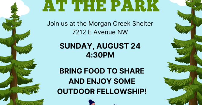 Church Picnic at Morgan Creek Park Pavilion