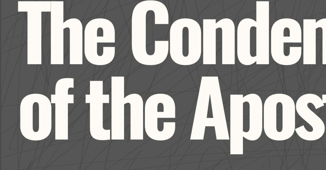 The Condemnation of the Apostle | Pastor Bruce Burkett