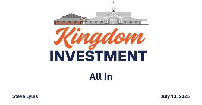 All In | Kingdom Investment