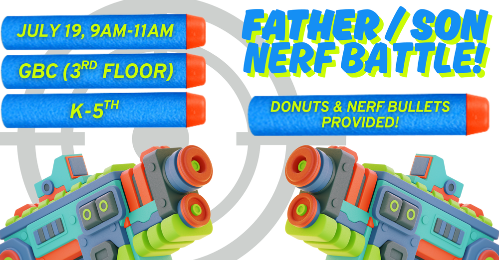 Father/Son Nerf Battle