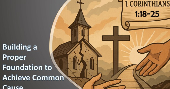 Approaching 1 Corinthians: Building a Proper Foundation to Achieve Common Cause