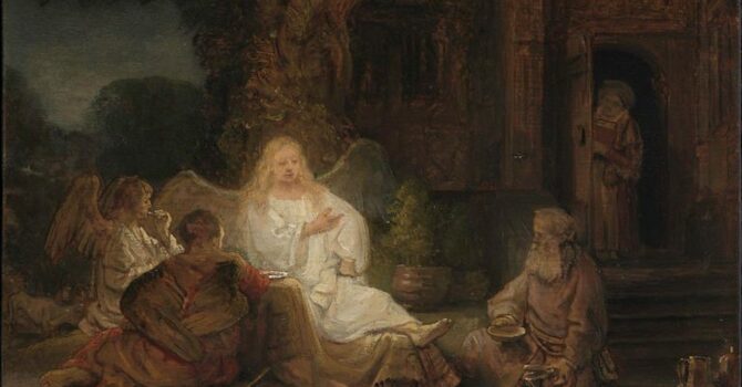 Abraham and Sarah image