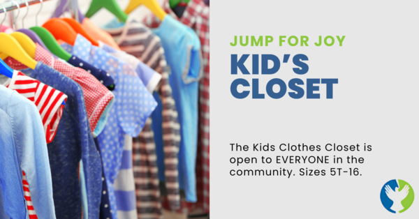 Kid's  Closet | August 3rd