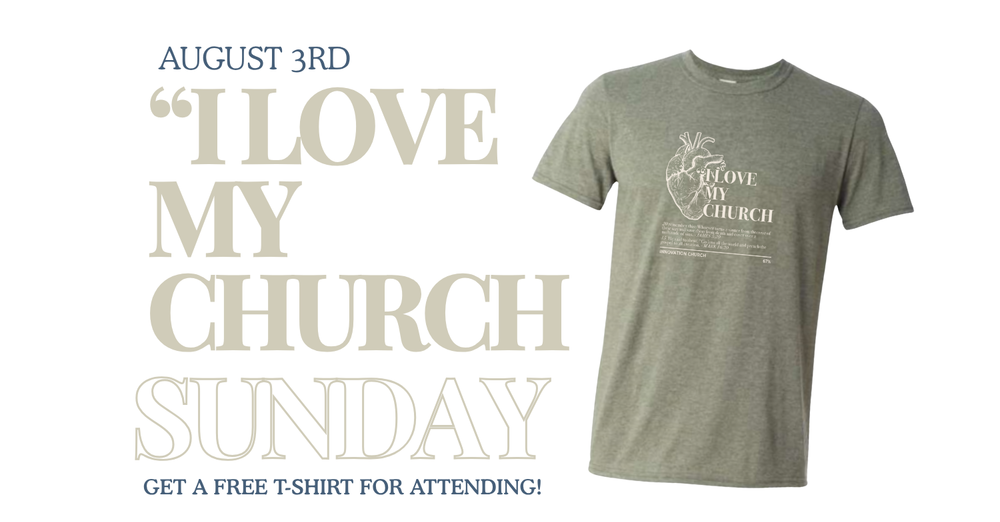 I Love My Church Sunday!
