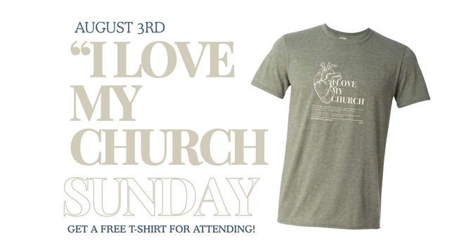 I Love My Church Sunday! image