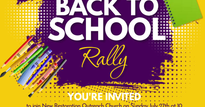 Back To School Rally