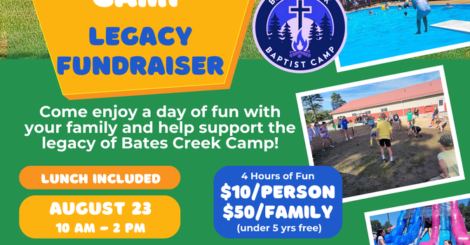 Bates Creek Camp Legacy Fundraiser