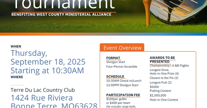 2025 Annual Charity Golf Tournament 