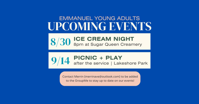 Young Adult Events!