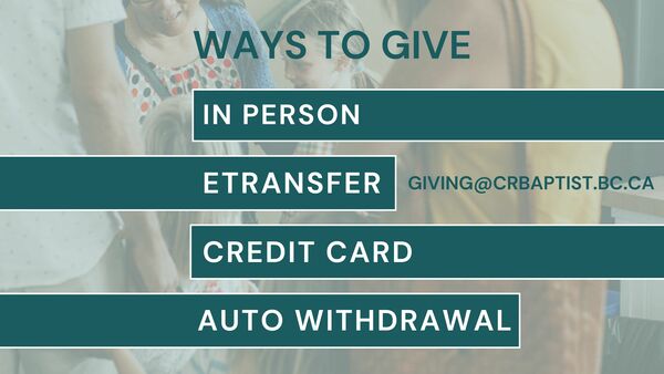 Here are some ways to give