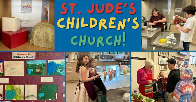 Children's Church - Summer Break image