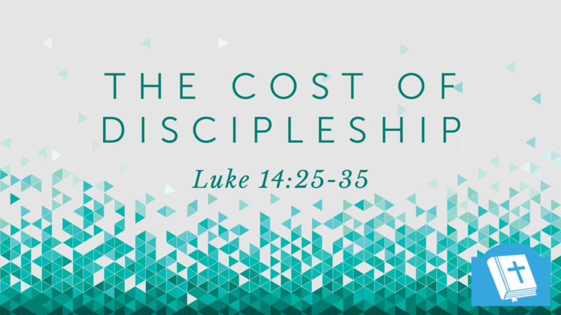 The Cost of Discipleship