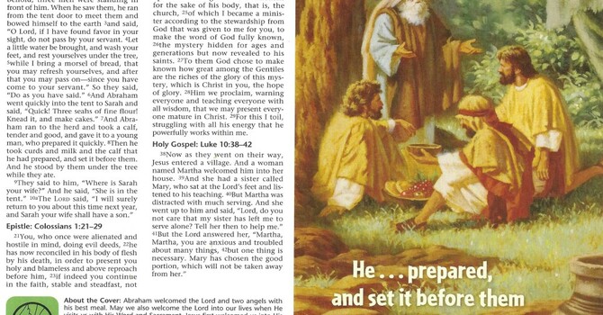 Worship Service Bulletin - Sixth Sunday After Pentecost