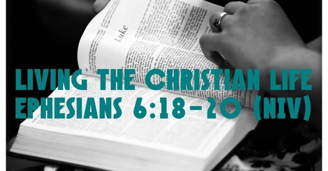 Living The Christian Life
