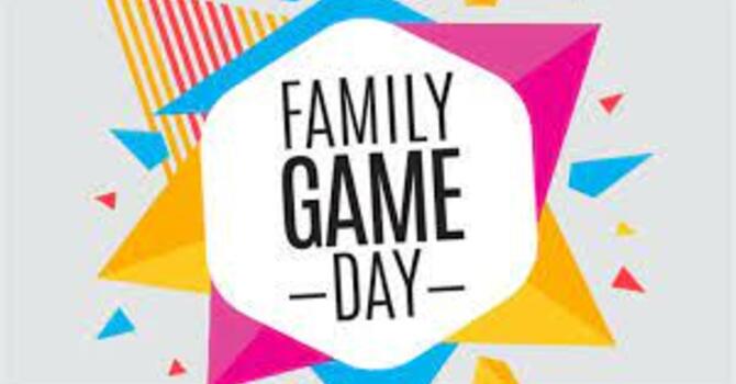 Family Game Day  image