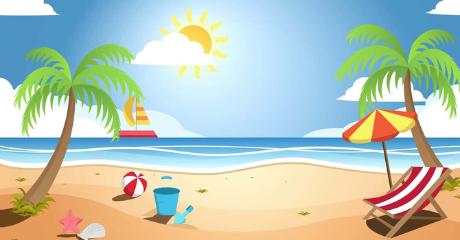 Beach Day at Crescent Beach.  image