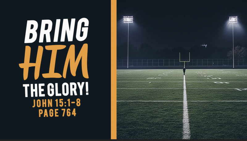 Bring Him The Glory