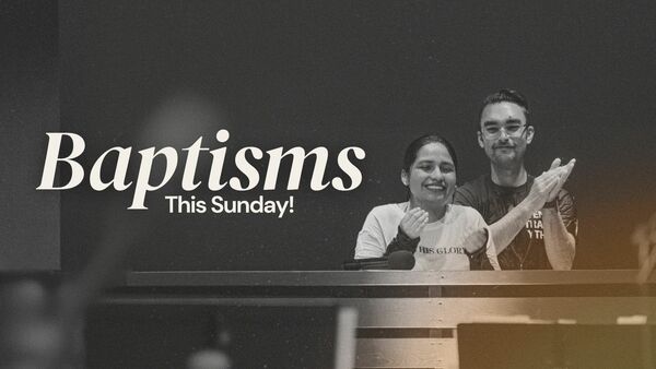 Baptism Sunday!