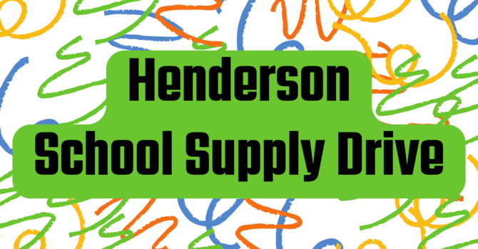 School Supply Drive