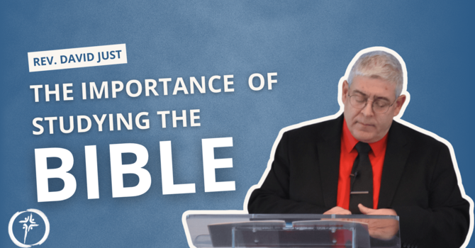 The Importance of Studying the Bible