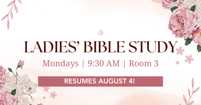 Ladies Bible Study