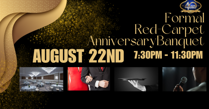 Formal Red-Carpet Anniversary Banquet 