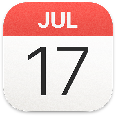 Apple Calendar Icon