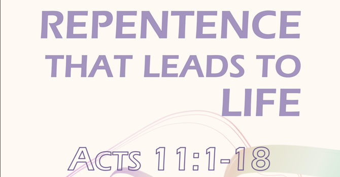 Repentance that Leads to Life