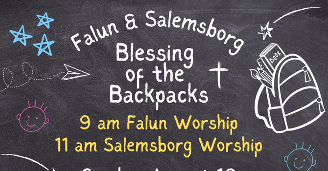 Blessing of the Backpacks