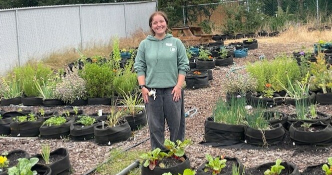 Visit to the Shelbourne Community Kitchen Garden