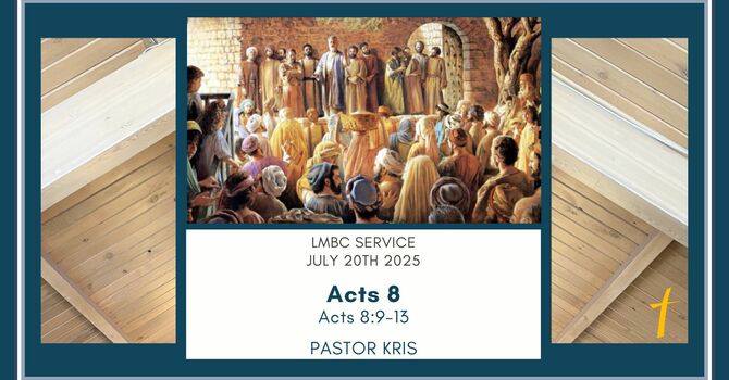 Bulletin for Sunday, July 20th, 2025