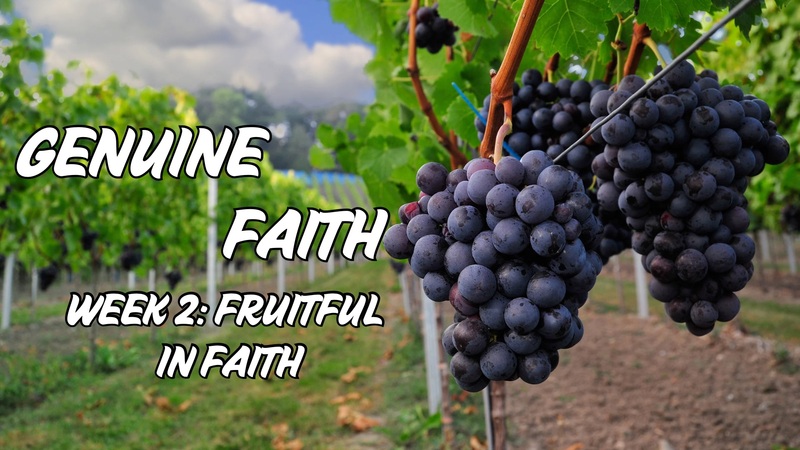 Genuine Faith - Week 2