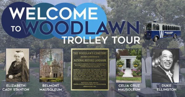 Woodlawn Cemetery Trolley Tour