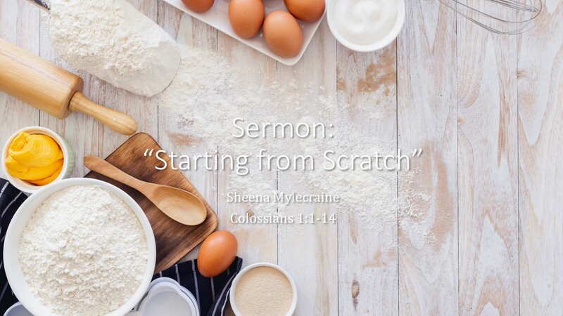 Starting From Scratch