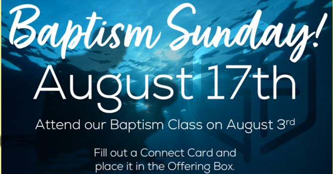 Baptism Class