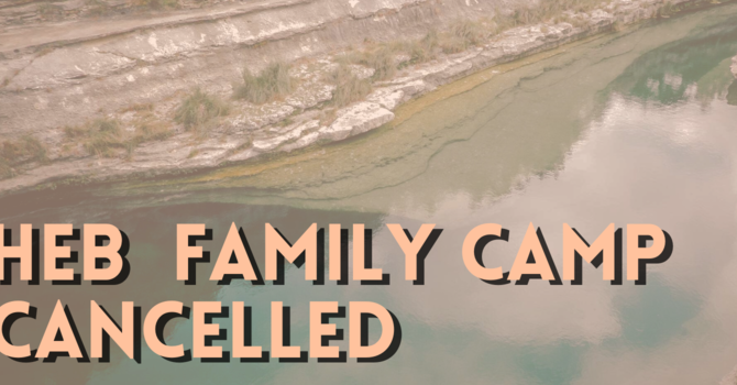 Family Camp Cancelled image