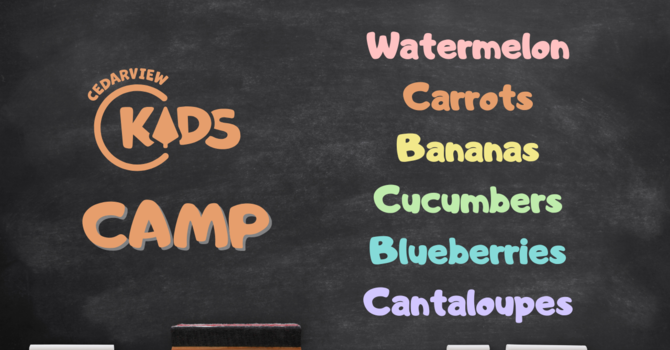 Supplies for Kids Camp