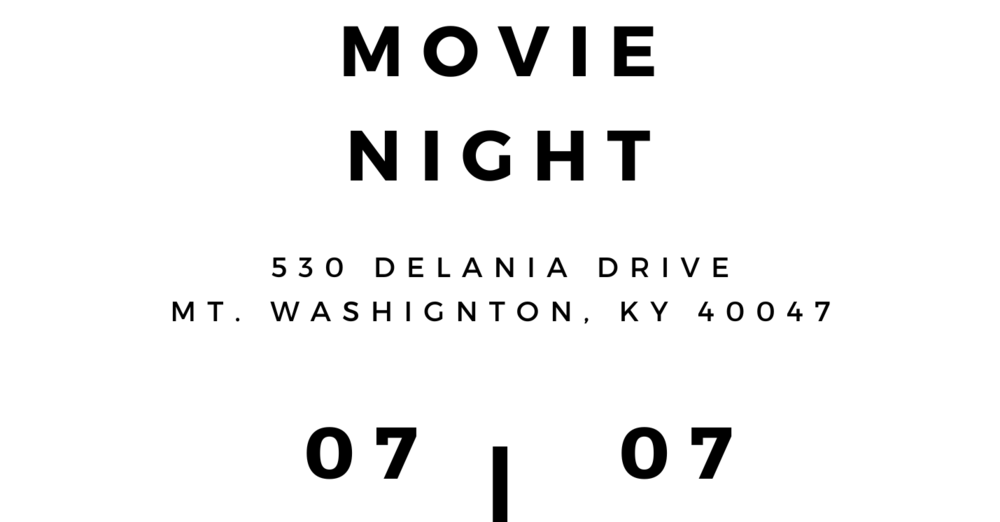 Outdoor Movie