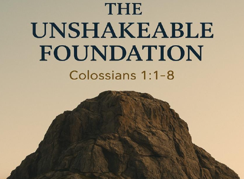 The Unshakeable Foundation