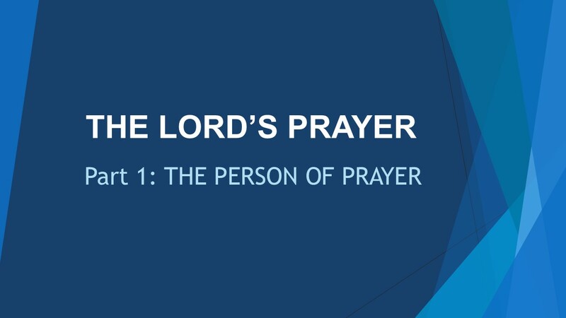 The Lord's Prayer