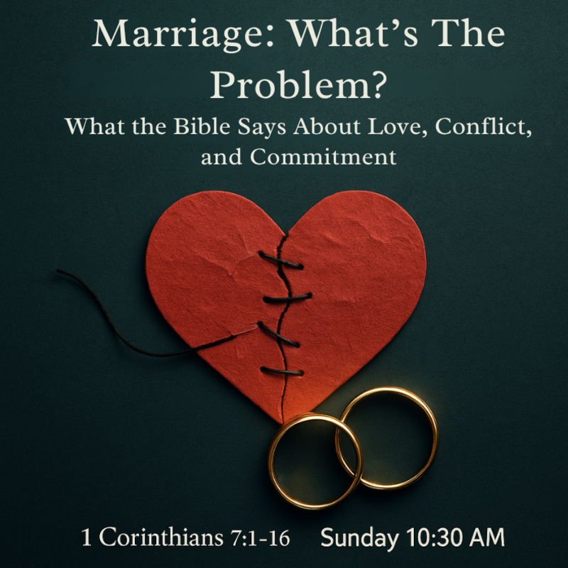 Marriage: What's The Problem Part 2