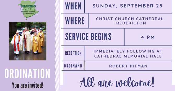 Ordination of Robert Pitman