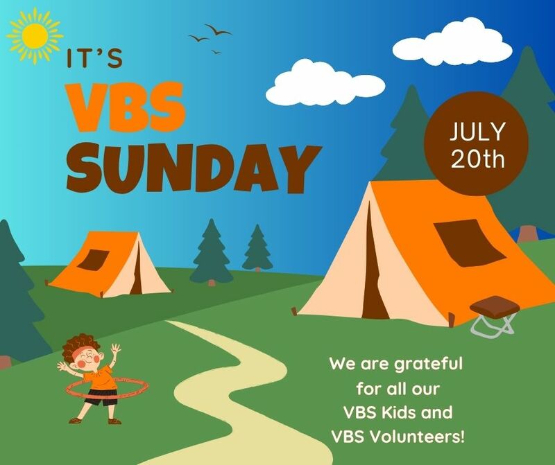 VBS Sunday!