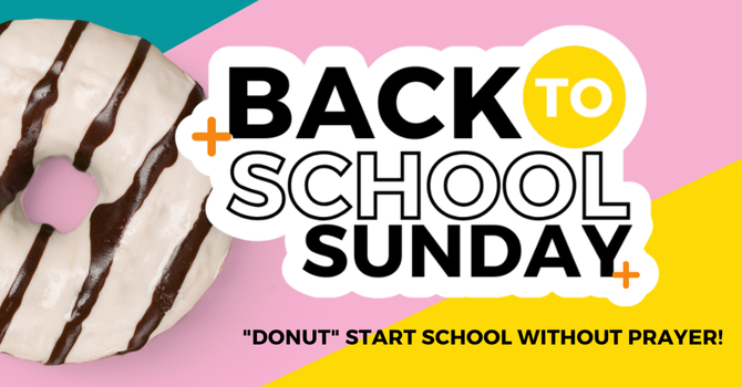 Back to School Sunday image
