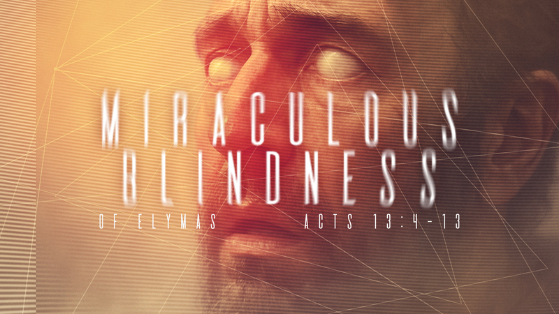 Miraculous Blindness of Elymas